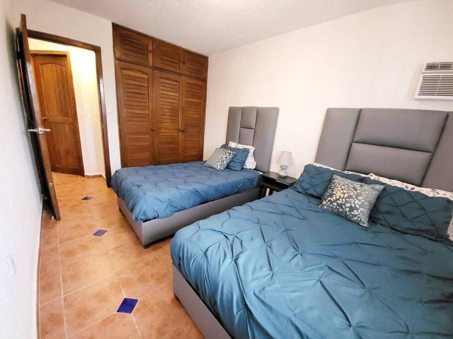 2 Rooms Apartment With Private Beach In Puerto Juarez Cancún Eksteriør bilde