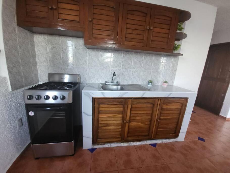 2 Rooms Apartment With Private Beach In Puerto Juarez Cancún Eksteriør bilde