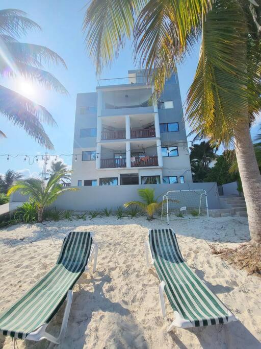2 Rooms Apartment With Private Beach In Puerto Juarez Cancún Eksteriør bilde