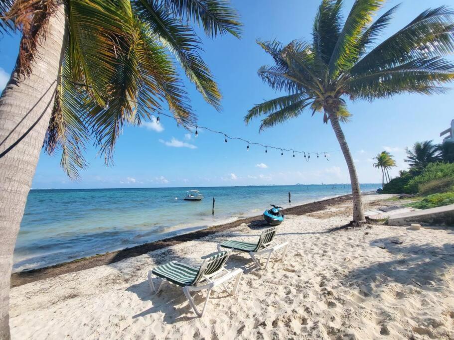 2 Rooms Apartment With Private Beach In Puerto Juarez Cancún Eksteriør bilde